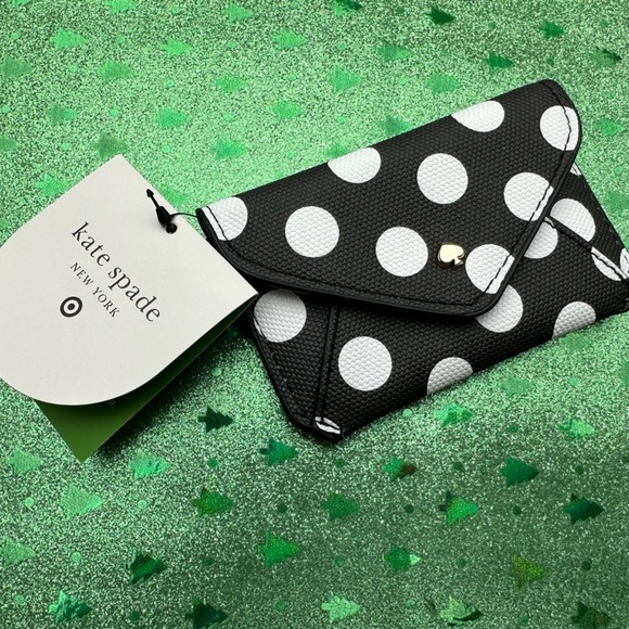 kate spade x Target Polka Dot Card Holder NWT - Picture 6 of 11